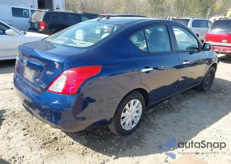2012 Nissan Versa 1.6 Sv из США, поврежденный, VIN 3N1CN7AP0CL822598